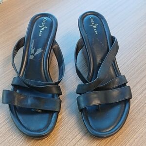 COLE HAAN Nike Air Platform Sandals SZ 11B